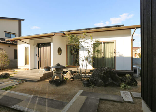 総社に佇む住宅